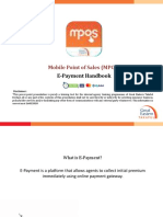 Mobile Point of Sales (MPOS) E-Payment Handbook