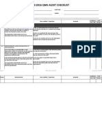 Iatf 16949:2016 Qms Audit Checklist