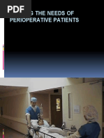 Perioperative Nursing Management Guide | PDF | Surgery | Anesthesia