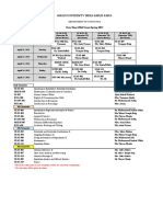 Mid Term Date Sheet Spring 23 - Mid DateSheet