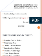 Universidade Púnguè - Extensão de Tete: Disciplina: Biologia Celular e Molecular