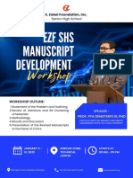 Ezf Shs Manuscript Development: Workshop