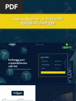 How to Register on FIATUSDT 如何在FIATUSDT注册