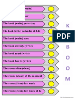 Kaboom - Passive Voice - basic tenses