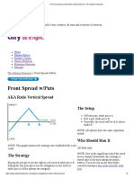 Put Front Spread - Put Ratio Vertical Spread - The Options Playbook