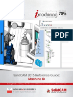 Solidcam 2016 Reference Guide:: Machine Id