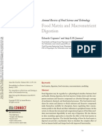 Food Matrix and Macronutrient Digestion