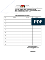 Daftar Hadir Pelantikan PPS