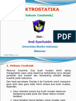 Hukum Coulomb Elektrostatika