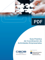 Guía Práctica de Coordinación de Actividades Empresariales