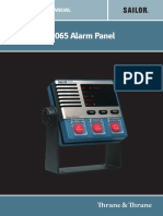 Installation Manual for Sailor AP5065 Alarm Panel