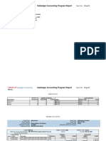 Subledger Accounting Program Report