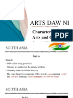 Arts Daw Ni: Characteristics of Arts and Crafts in South, West and Central Asia