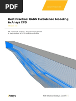 Best Practice-Rans Turbulence Modeling in Ansys CFD