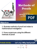 Session 5 - Methods of Proof (Michael B. Malvar)