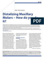 A Review of Molar Distalisation Techniqu