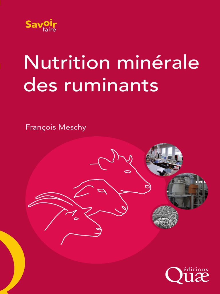 Extrait - Nutrition Minerale Des Ruminants | PDF | Eutrophisation | Calcium