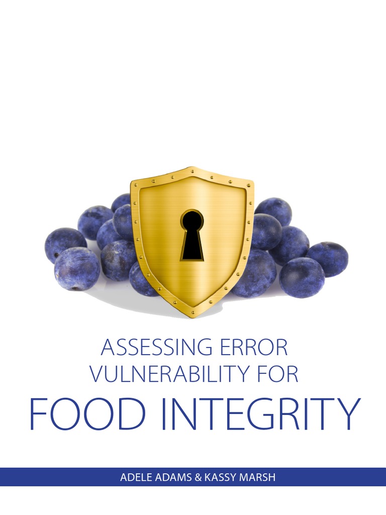 Assessing Error Vulnerability For Food Integrity Ebook | PDF ...