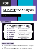 Soapstone Analysis