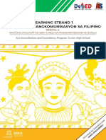 Learning Strand 1 Kasanayang Pangkomunikasyon Sa Filipino