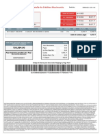 Detalle de Créditos Musimundo: Fecha Operación Detalle Saldo Ant. Cuota Nro. Mon. Imp. Cuota Importe Total