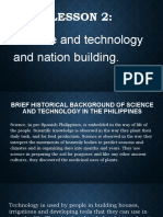 Lesson 2:: Science and Technology and Nation Building