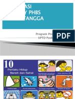 Sosialisasi E-Survey Phbs Rumah Tangga: Program Promosi Kesehatan UPTD Puskesmas Mantang