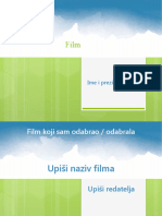 FILM - Upute