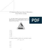 3 Competi C Ao Elon Lages Lima de Matem Atica 28 de Outubro de 2022