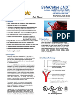 Safecable LHD: Cut Sheet