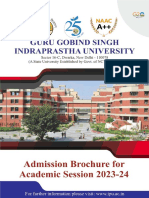 GGSIPU Admission Brochure