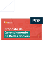 Proposta de Gerenciamento de Redes Sociais