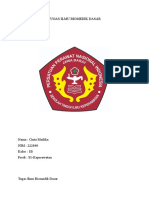 Tugas IBD Materi I, II, III - Cinta Meilika - 222040 - 1B