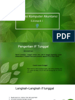 Aplikasi Komputer Akuntansi: Kelompok 1