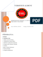 Universiteti Aldent: Hipertensioni Arterial, Llojet, Klasifikimidhe Principet E Trajtimit