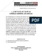 Convocatoria CGH Virtual Rsa Enero 27