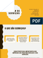 Design de Serviços: Publicidade E Design Thinking Profa - Ms. Francielle Felipe