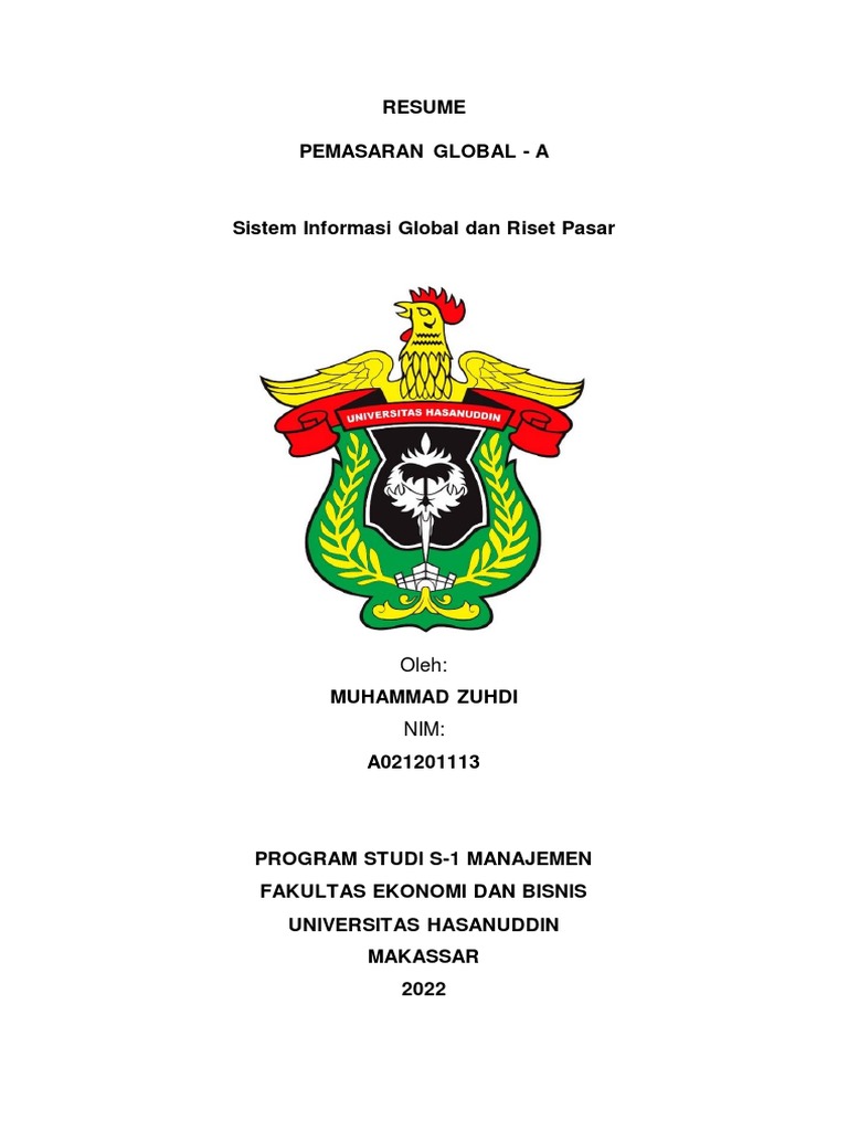 Riset Pasar dan Sistem Informasi Global | PDF | Bisnis