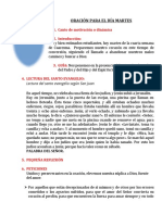 Esquema para La Oración - Martes 21 Marzo 2023