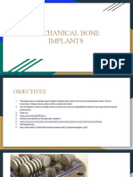 Mechanical Bone Implants