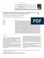 High Glucose Augments ROS Generation Regulates Mitochondrial Dysfunction and Apoptosis Via Stress Signalling Cascades in Keratinocytes