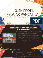 Projek Profil Pelajar Pancasila: Tema: Eksplorasi Situs Wilayah Di Lingkungan Keraton Yogyakarta