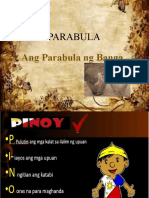 Parabula: Ang Parabula NG Banga