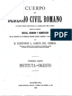 Tomo I - Instituta - Digesto Libro 1 A 19