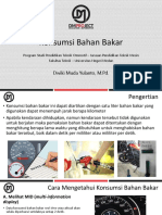 Konsumsi Bahan Bakar: Dwiki Muda Yulanto, M.PD