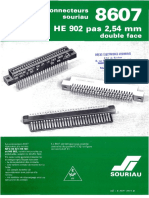 1980 SOURIAU Connecteurs HE901-HE902 8607