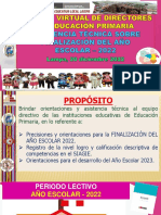 PPT-Finalización Año Escolar 2022 - PRIMARIA (EDITAR)