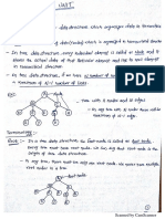 Data Structures Hand Written Notes On Trees