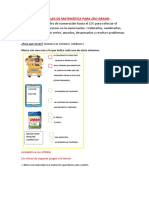 Actividades iniciales de matemática para segundo grado