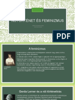 Nőtörténet És Feminizmus